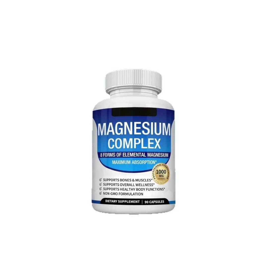 Magnésium Complexe 1000 mg – 8 Formes pour Calme, Sommeil & Récupération