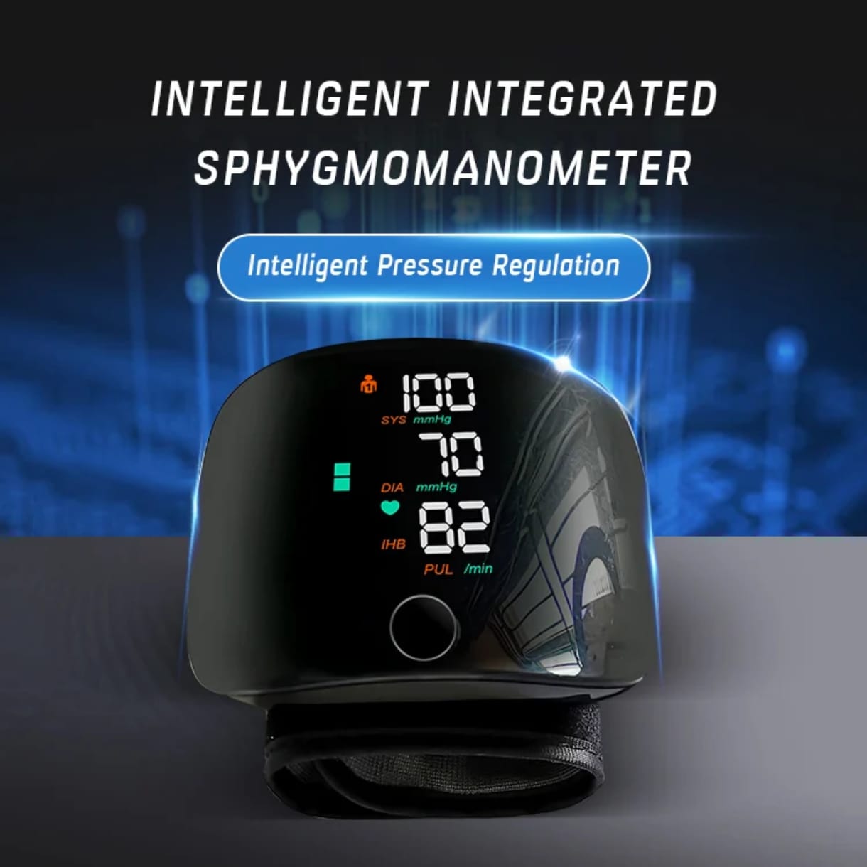 Tensiomètre Électronique Intelligent au Poignet
