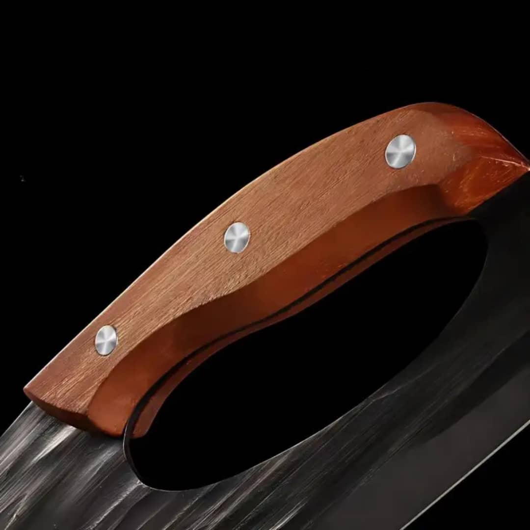 Ensemble couteau & couperet de chef forgés à la main (qualité supérieure)