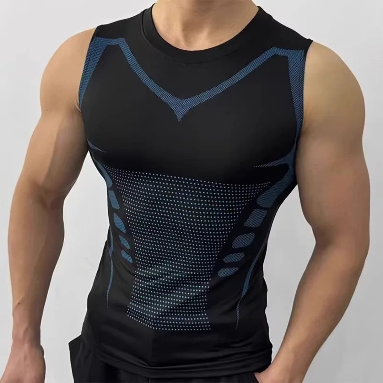 Débardeur de compression homme – confort sportif &amp; maintien