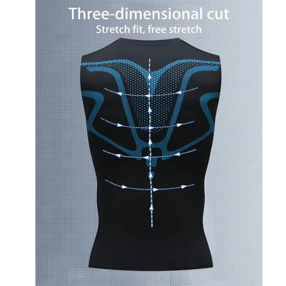 Débardeur de compression homme – confort sportif &amp; maintien