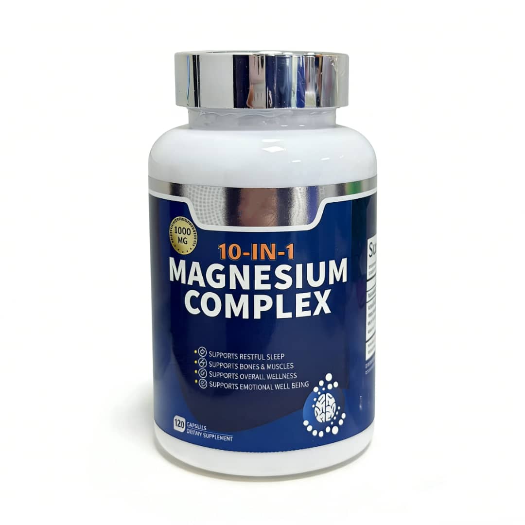Magnésium 10-en-1 Complex – Équilibre, Énergie et Bien-être au Quotidien