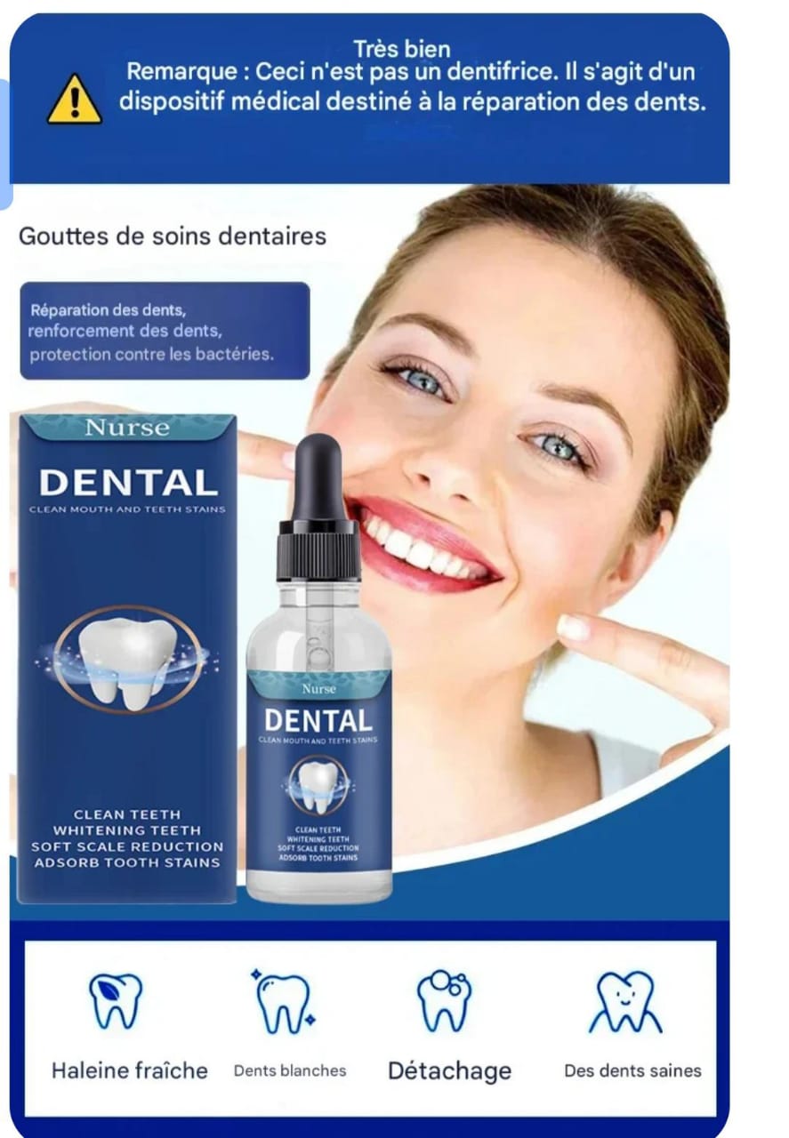 Sérum Dentaire Repair+ – Prenez soin de votre sourire au quotidien