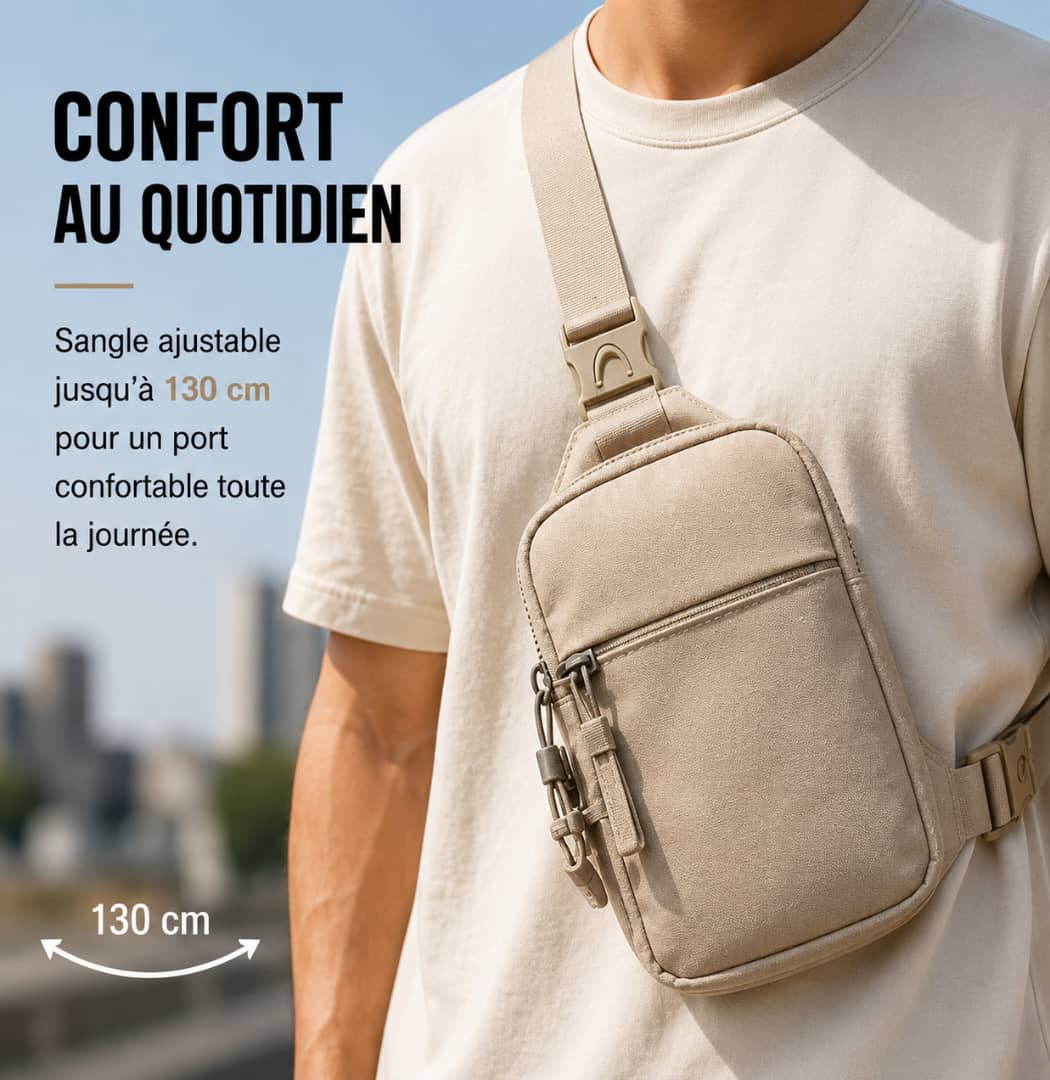Sacoche KAVERO® – Sécurité &amp; confort au quotidien
