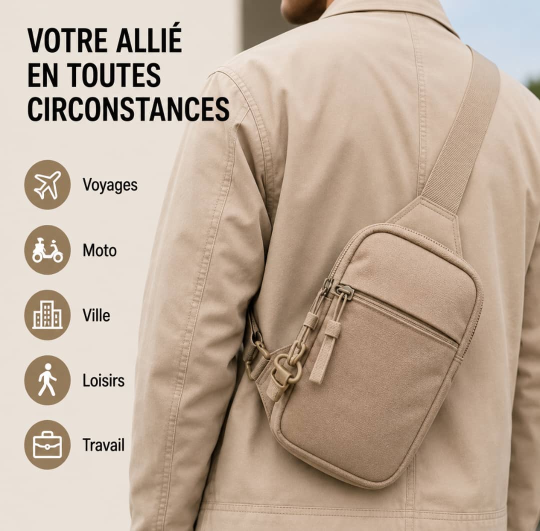 Sacoche KAVERO® – Sécurité &amp; confort au quotidien